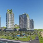 Phối cảnh tổng thể dự án Apec Mandala Dubai Towers Ninh Thuận