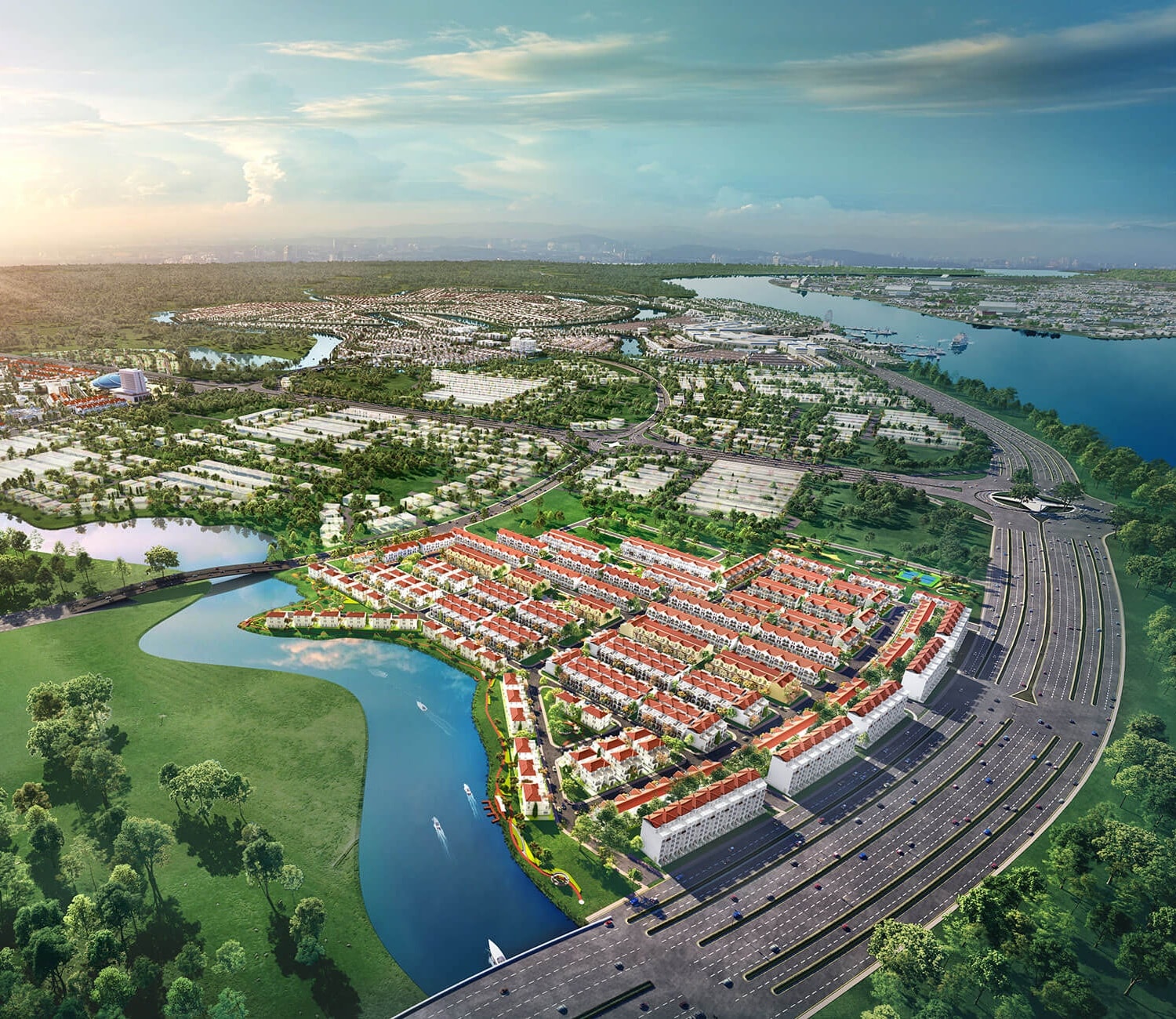 Phân khu River Park dự án Aqua City